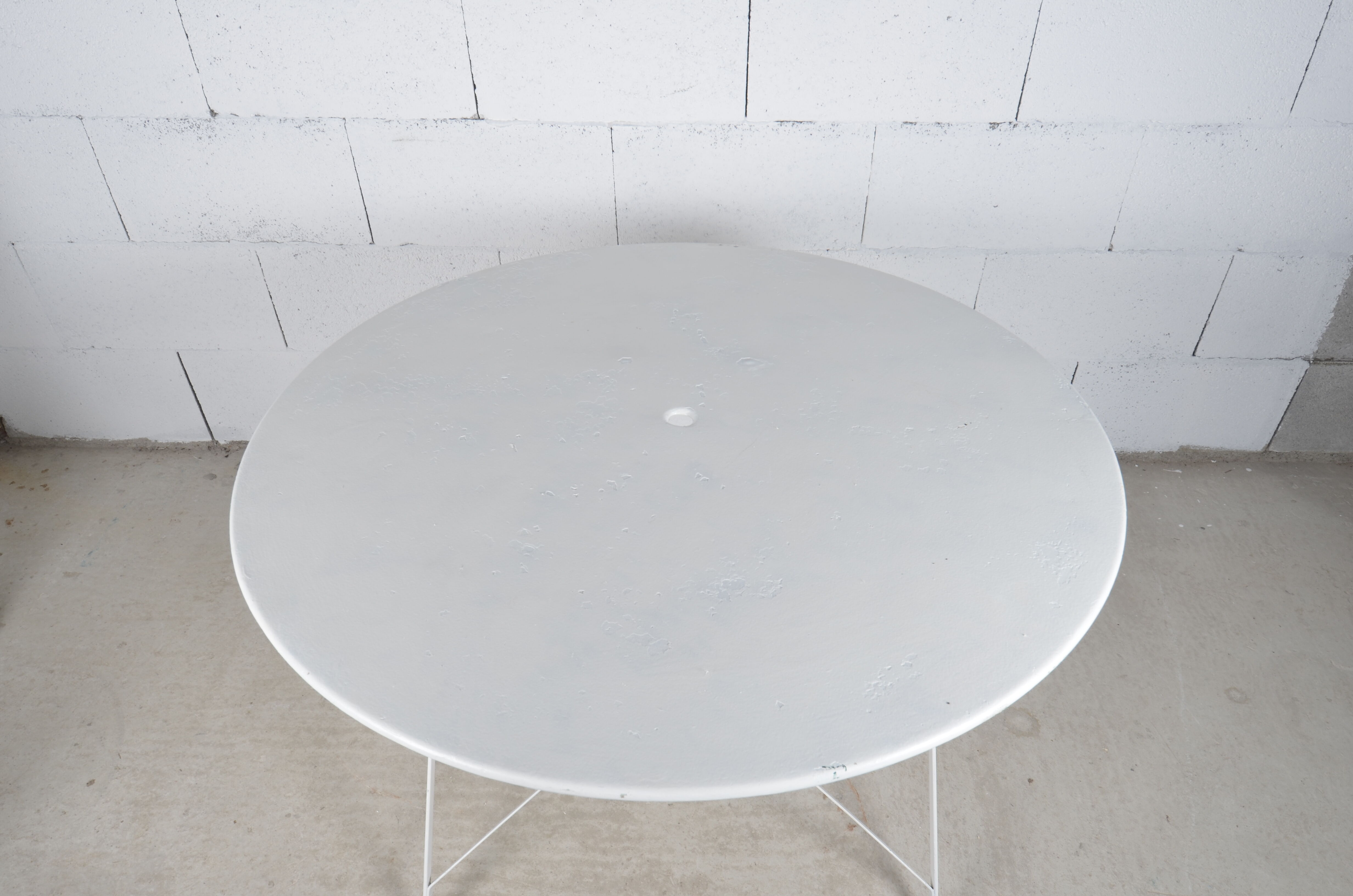 Garden set - 4 René Malaval chairs and table