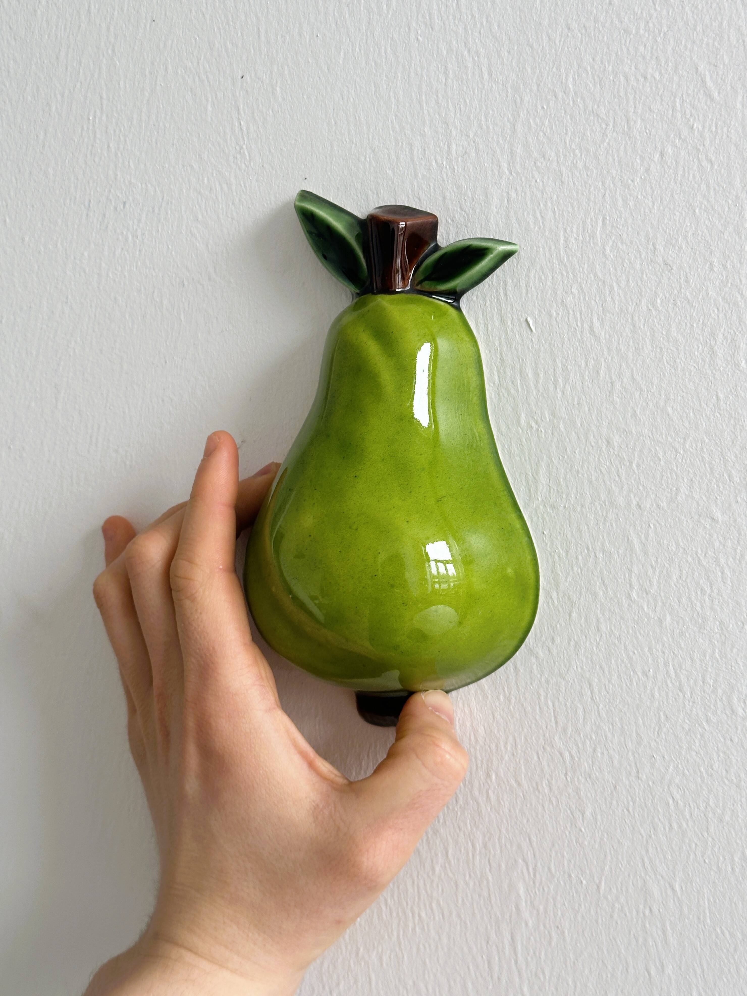 Pear wall ceramic.