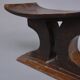 Antique african wooden ashanti stool