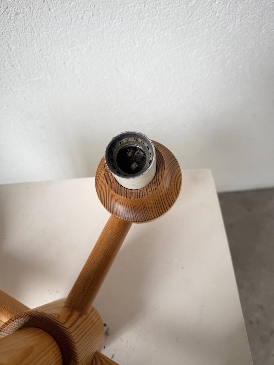 Paire de suspensions Ikea en pin 1980
