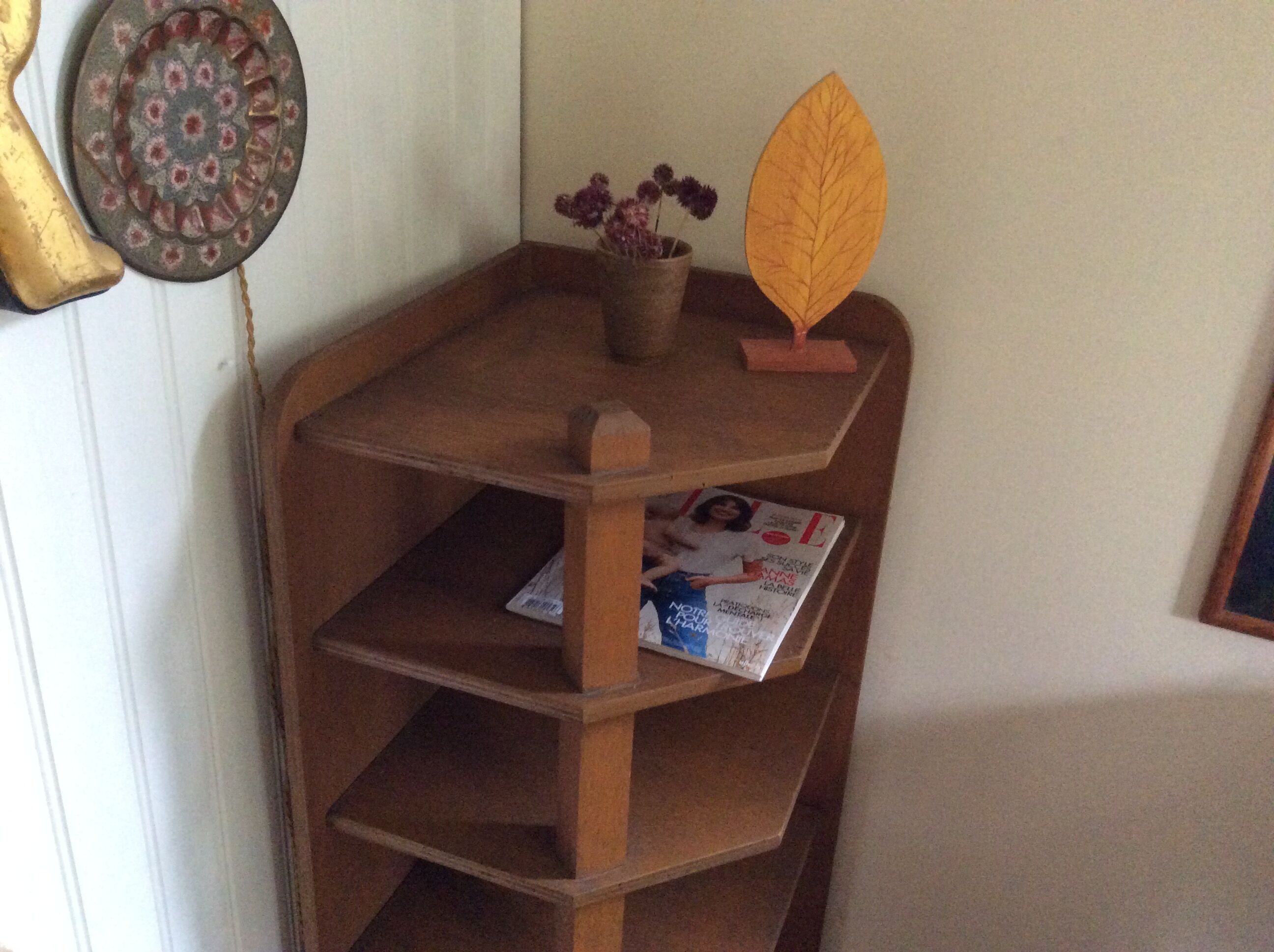 Wooden shelf