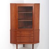 Danish teak corner cabinet - Midtjydsk Mobelfabrik