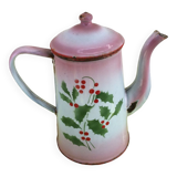 Enameled coffee pot