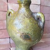 Poterie de tamegroute en terre cuite émaillée