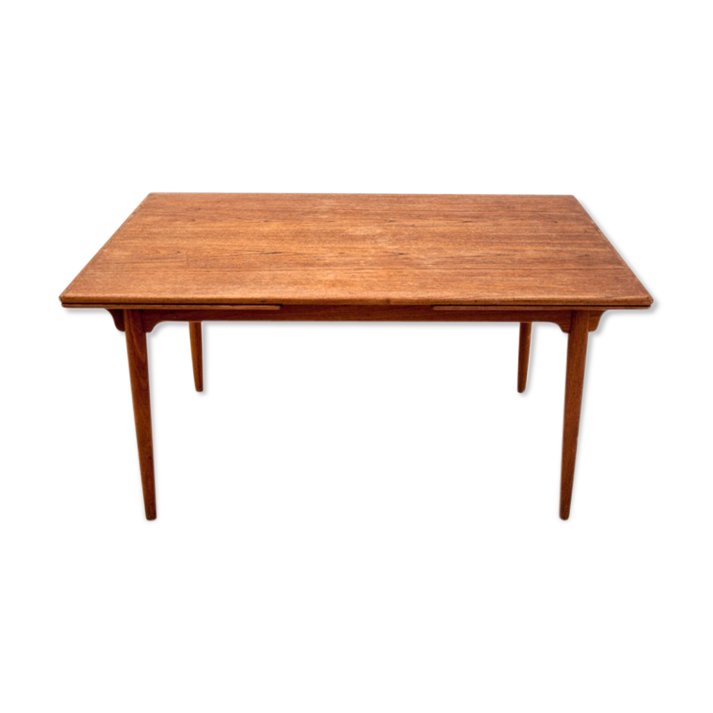 Teak folding dining room table 1960