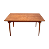 Teak folding dining room table 1960
