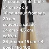 Knives and salad cutlery