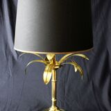 Hollywood Regency style bamboo lamp, 1960.