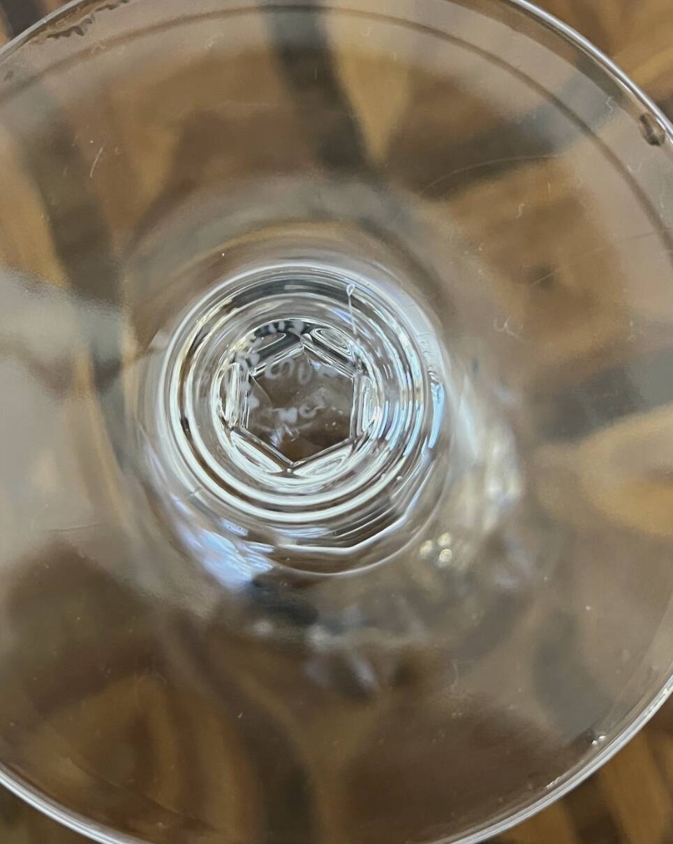 12 Saint-Louis water glasses – Cerdagne pattern in crystal