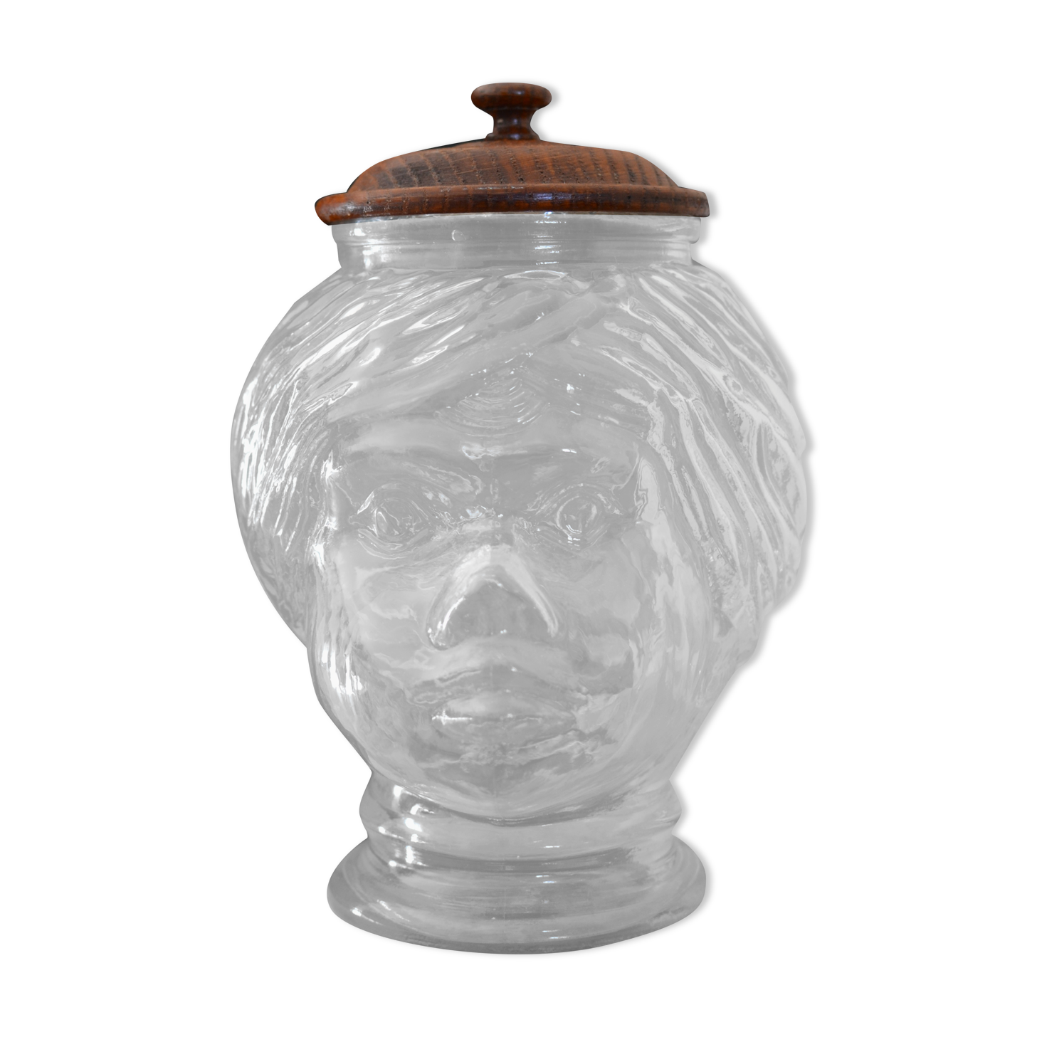 Moorish head candy pot