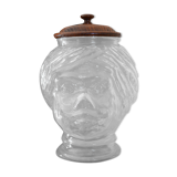 Moorish head candy pot