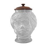 Moorish head candy pot