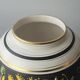 Large porcelain vase H. Becquet floral