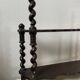 Small NAPOLEON III wooden wall shelf turns