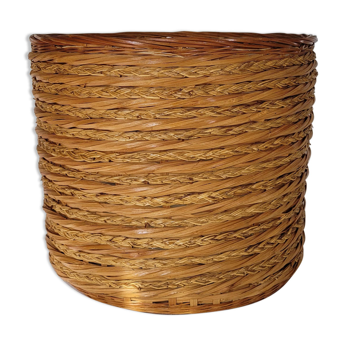 Rattan pot cover