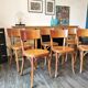 Série de 6 chaises bistrot Baumann