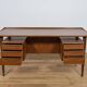 Mid-Century Freestanding Teak Desk by Peter Løvig Nielsen, 1960s