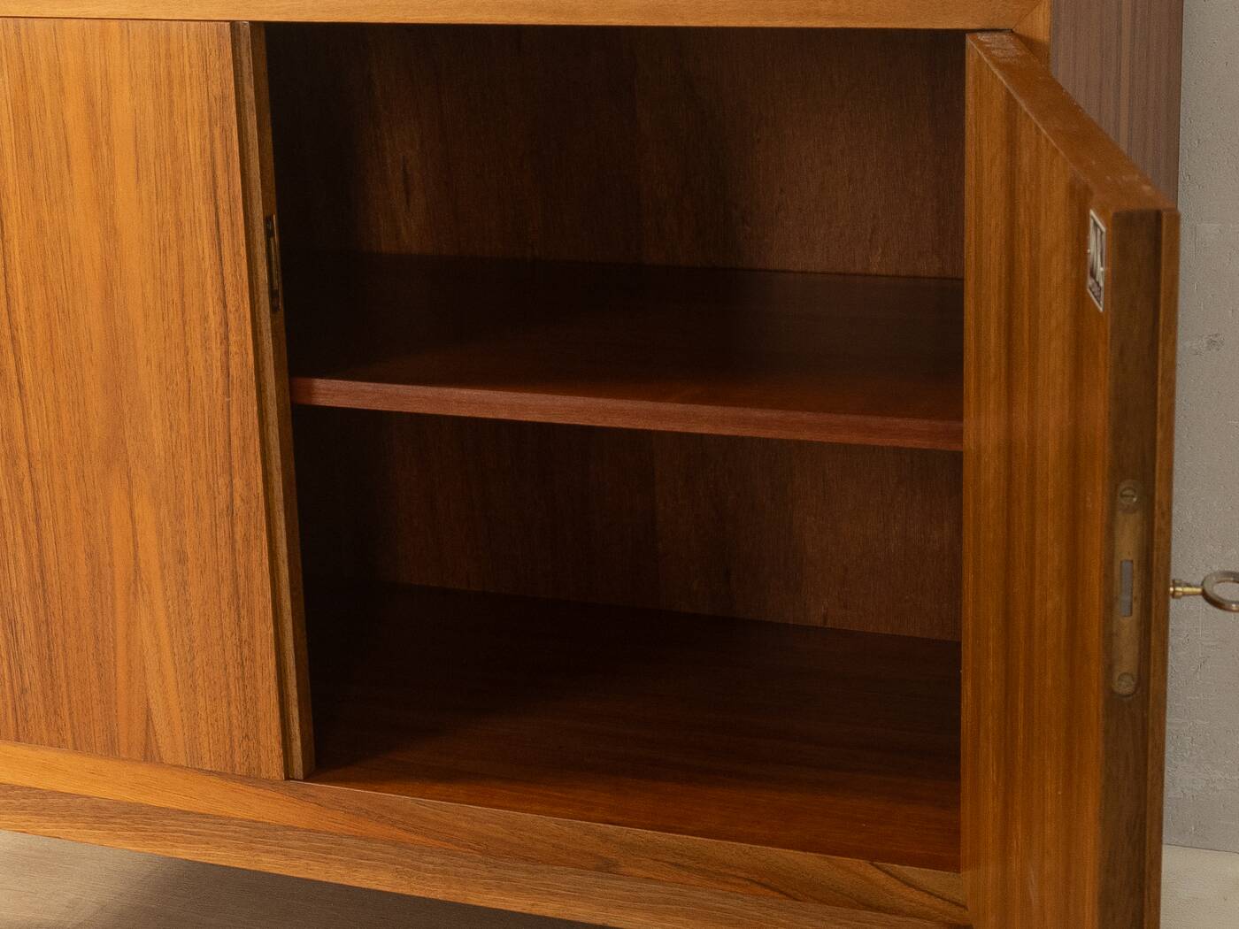 Rare two-piece chest of drawers type 9aF by Georg Satink for WK Möbel, 1950s