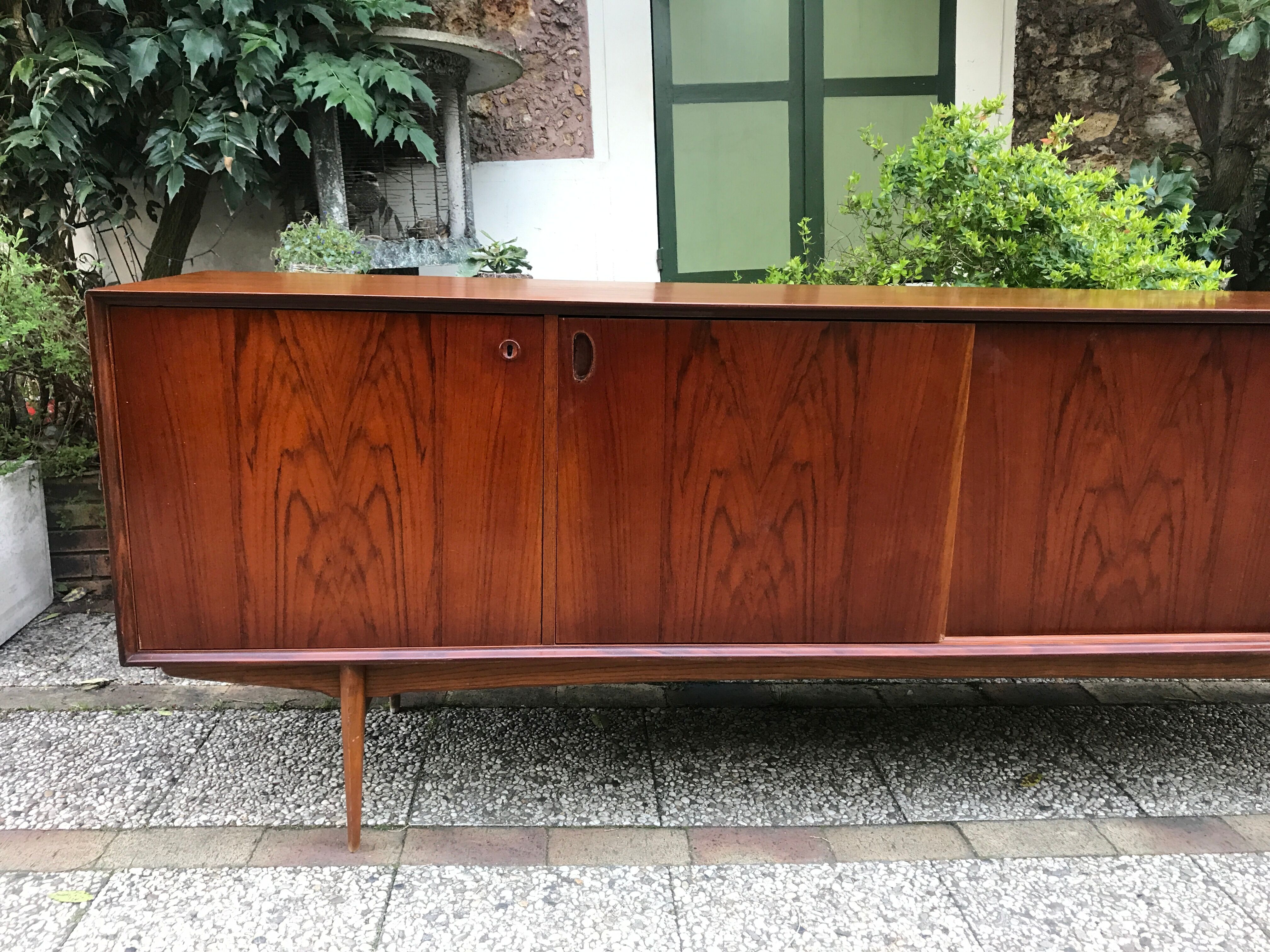 Scandinavian teak sideboard