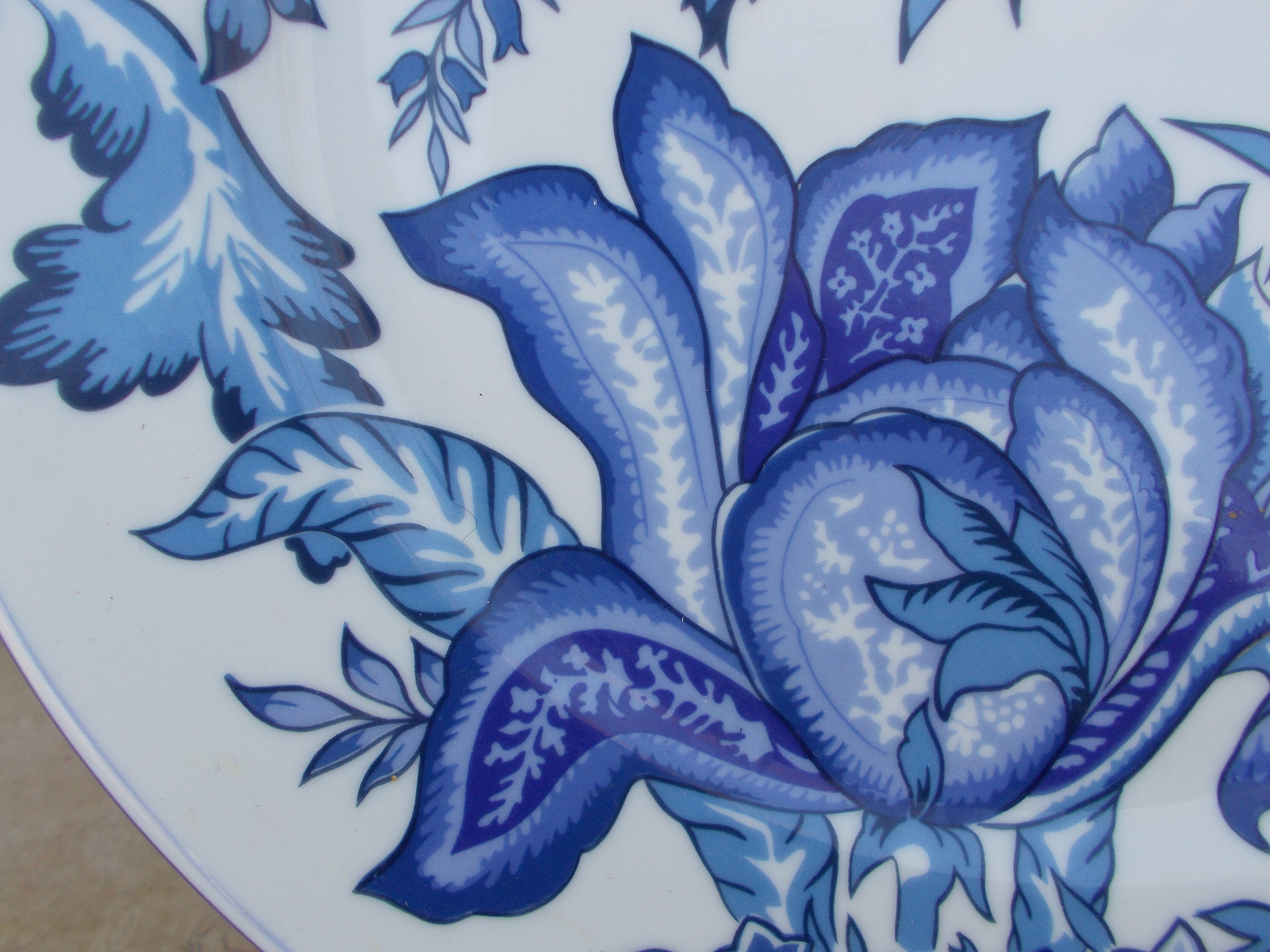 Presentation dish or plate Limoges Bracieux Deshoulieres