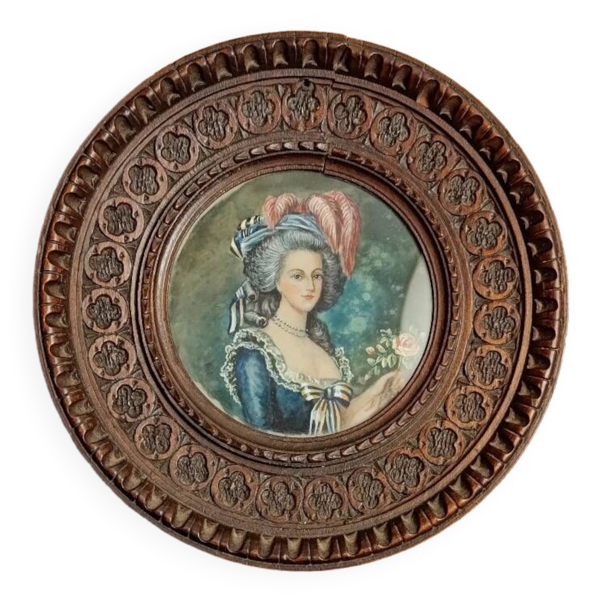 Marie Antoinette miniature painting