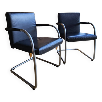 Pair of Visasoft armchairs