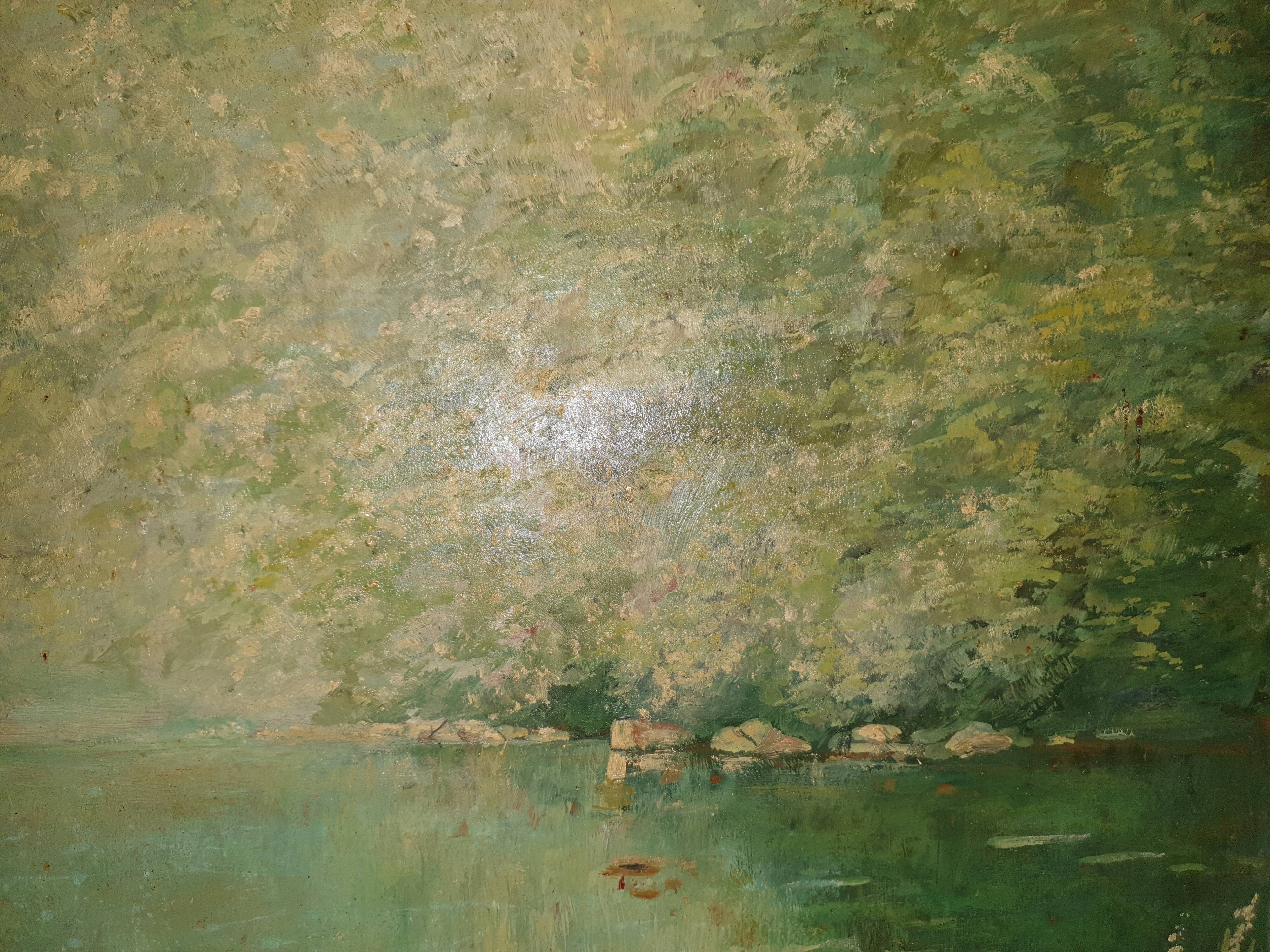Oil on panel
