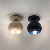 Vintage Ceramic Wall Lamps with Adjustable Mount. Set of 2, 1970s