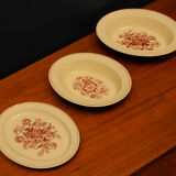 Set of Gustavsberg Sweden plates 1940s
