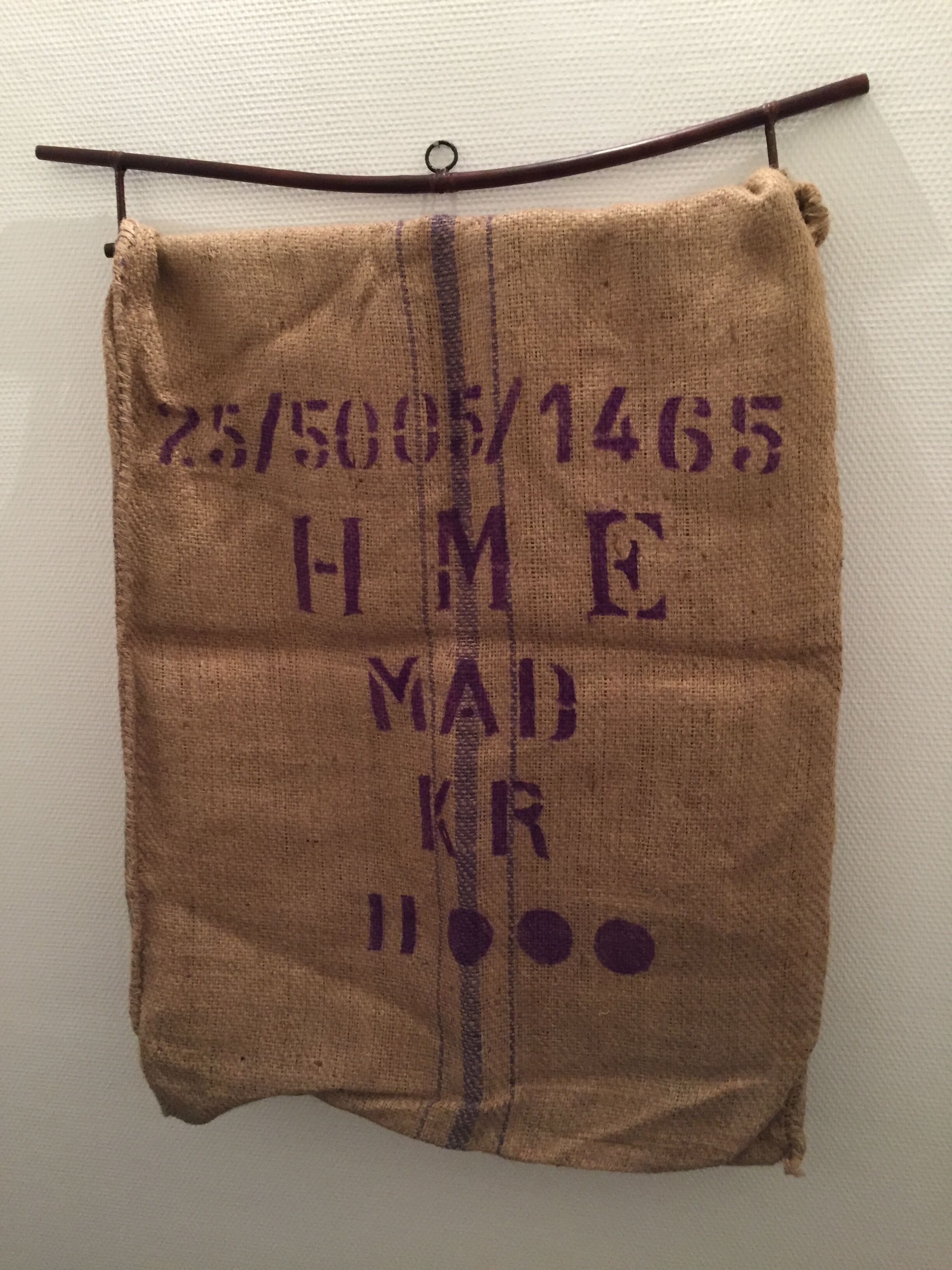 Burlap bag
