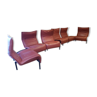 Veranda 3 sofas by Vico Magistretti for Cassina 80