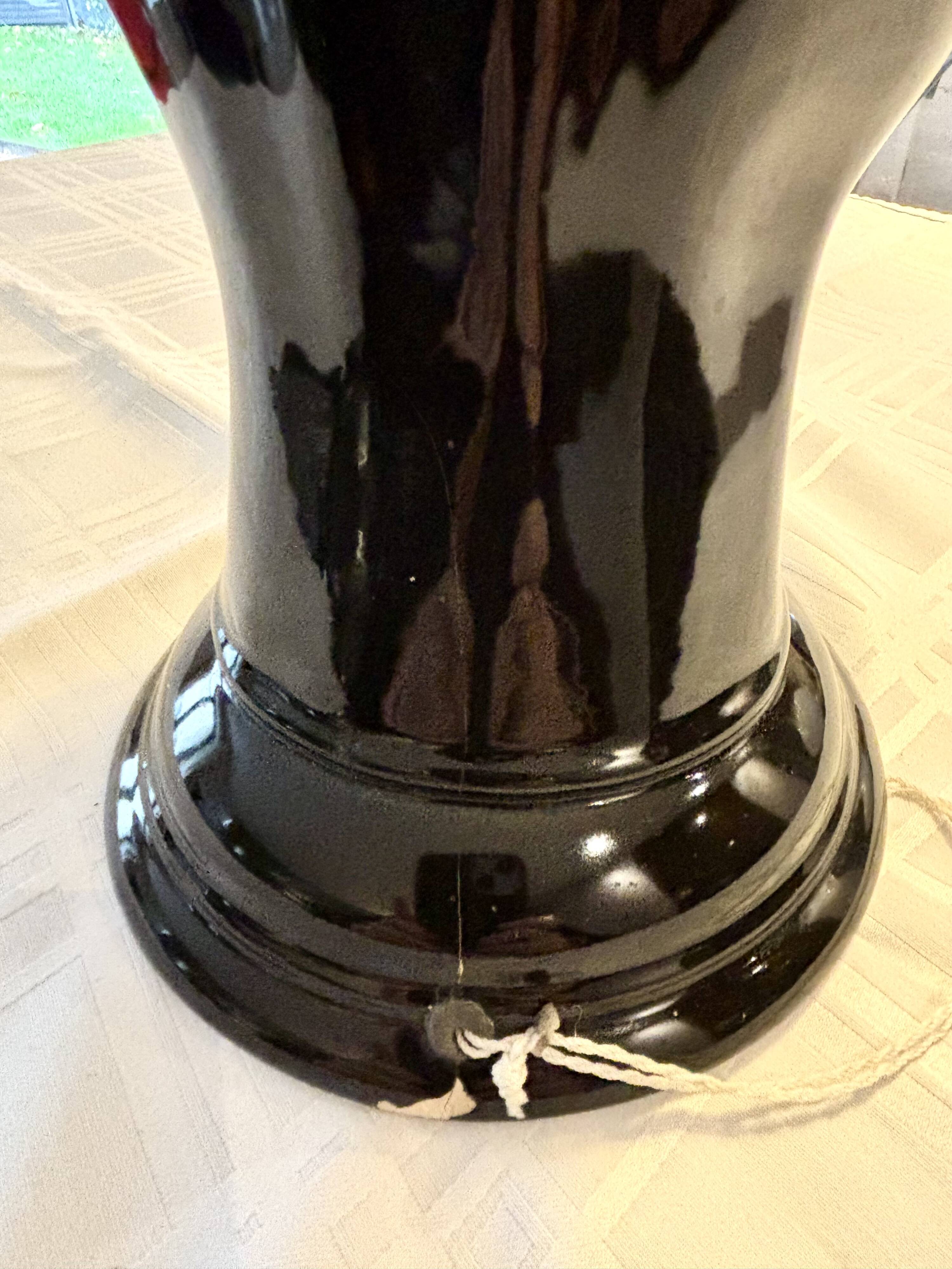 Pair of handmade ceramic wall sconces