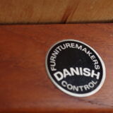 spøttrup stool made in Denmark in teak by Peder Kristensen