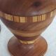 Wooden lamp base