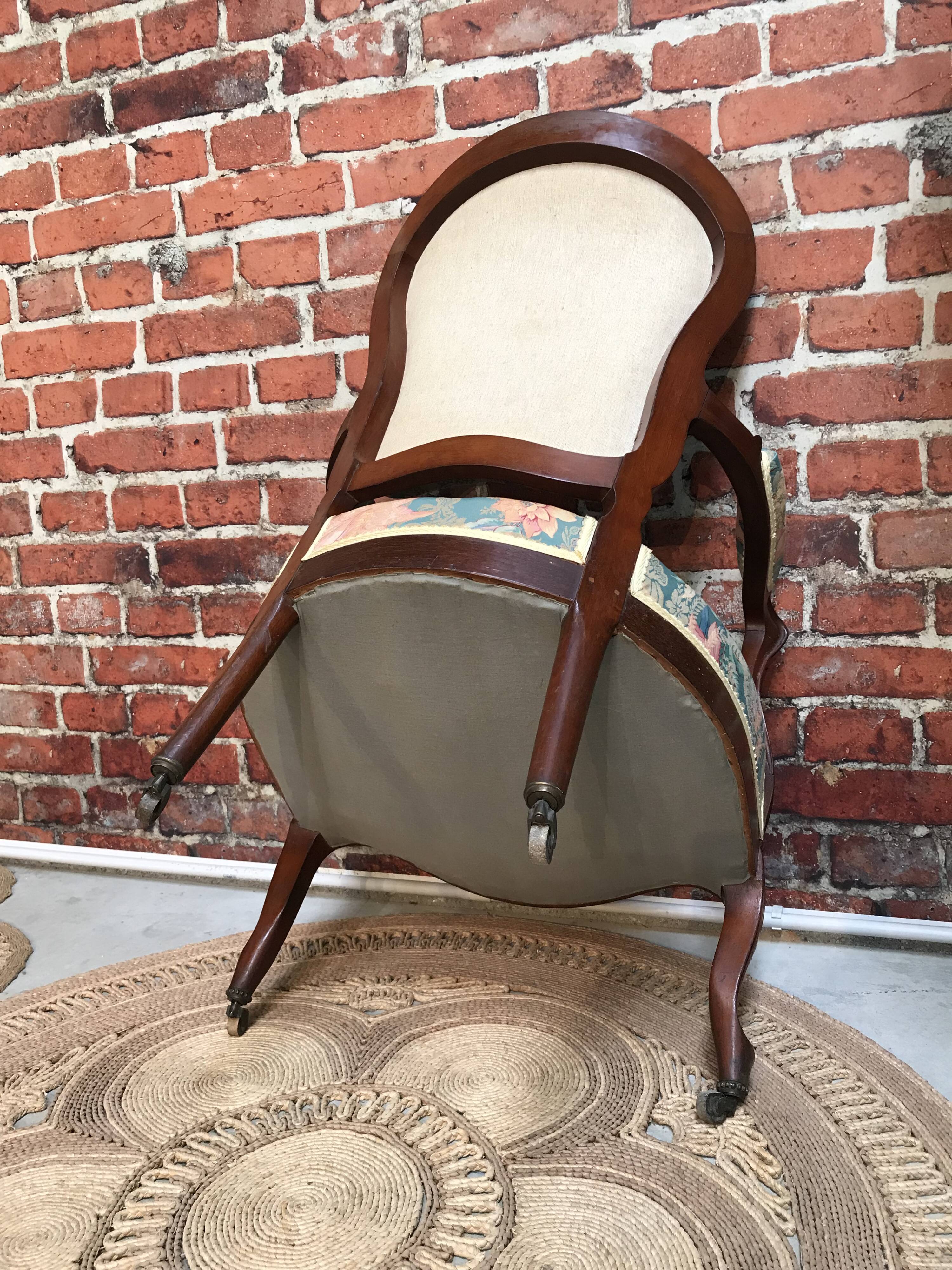 Louis Philippe style armchair