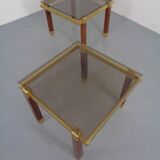 French Side Tables, 1970s, Set of 2