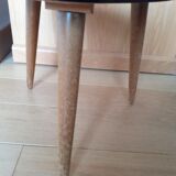 Formica tripod side table