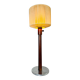 Large Size Wood & Sring Table Lamp By Uno & Östen Kristiansson For Luxus, Sweden 1960S