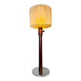 Large Size Wood & Sring Table Lamp By Uno & Östen Kristiansson For Luxus, Sweden 1960S