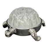 Turtle-shaped flower holder