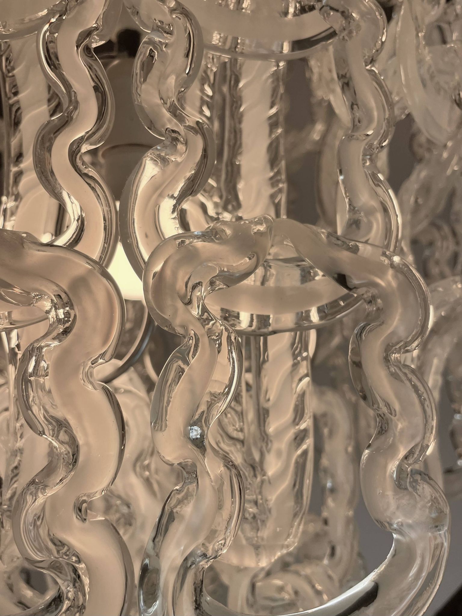 Murano Glass Chandelier, 1970s