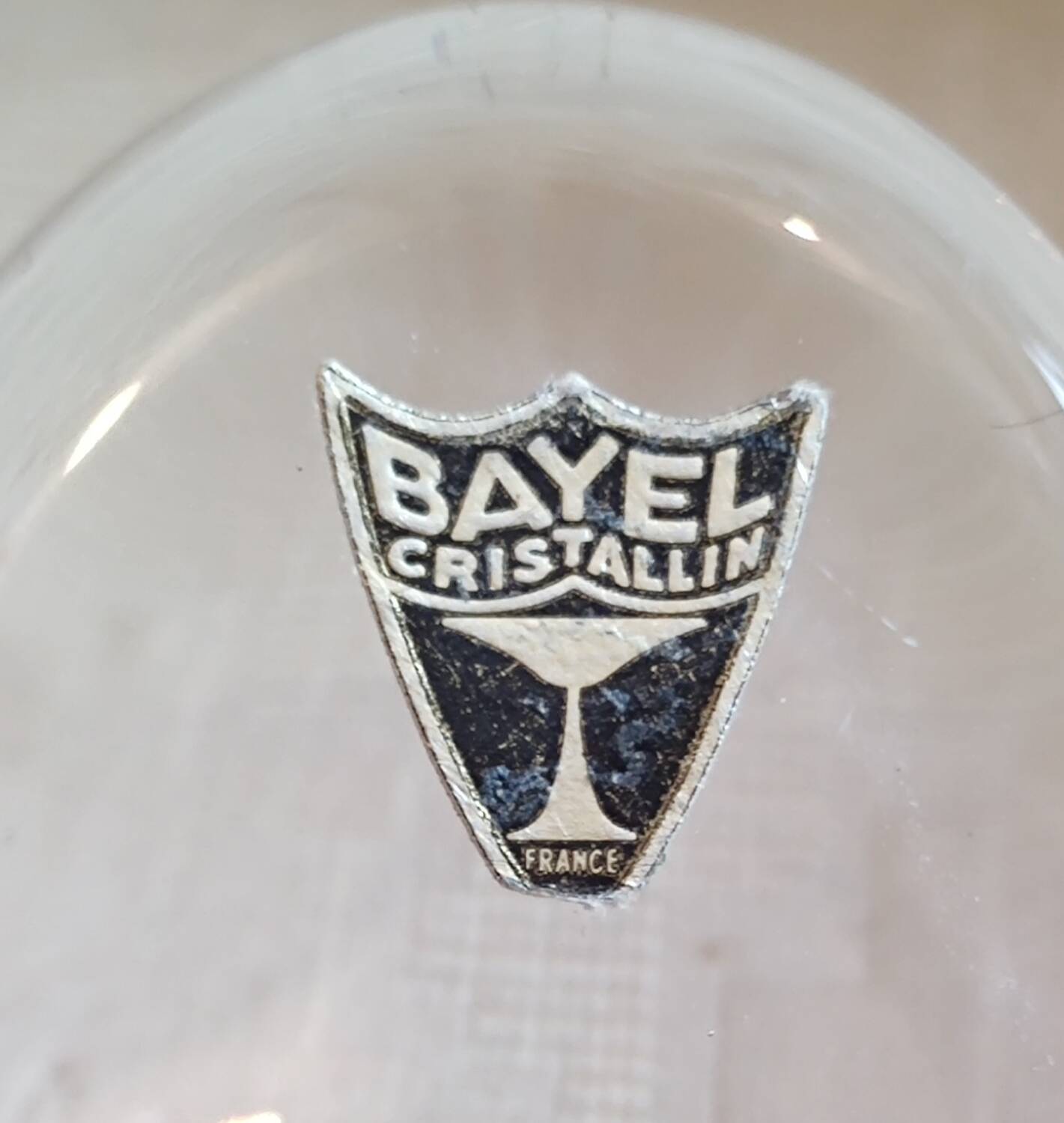 Old Bayel crystal cup
