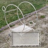 Old rolling serving table