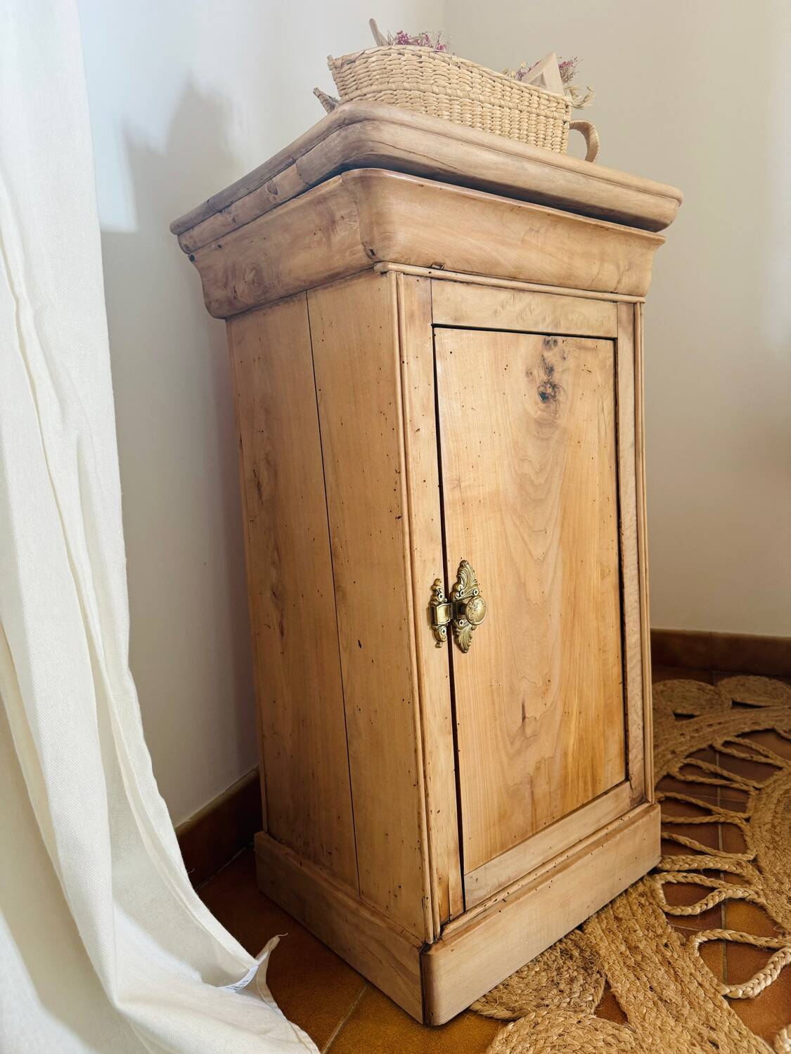 Old small jam cupboard or period bedside cabinet