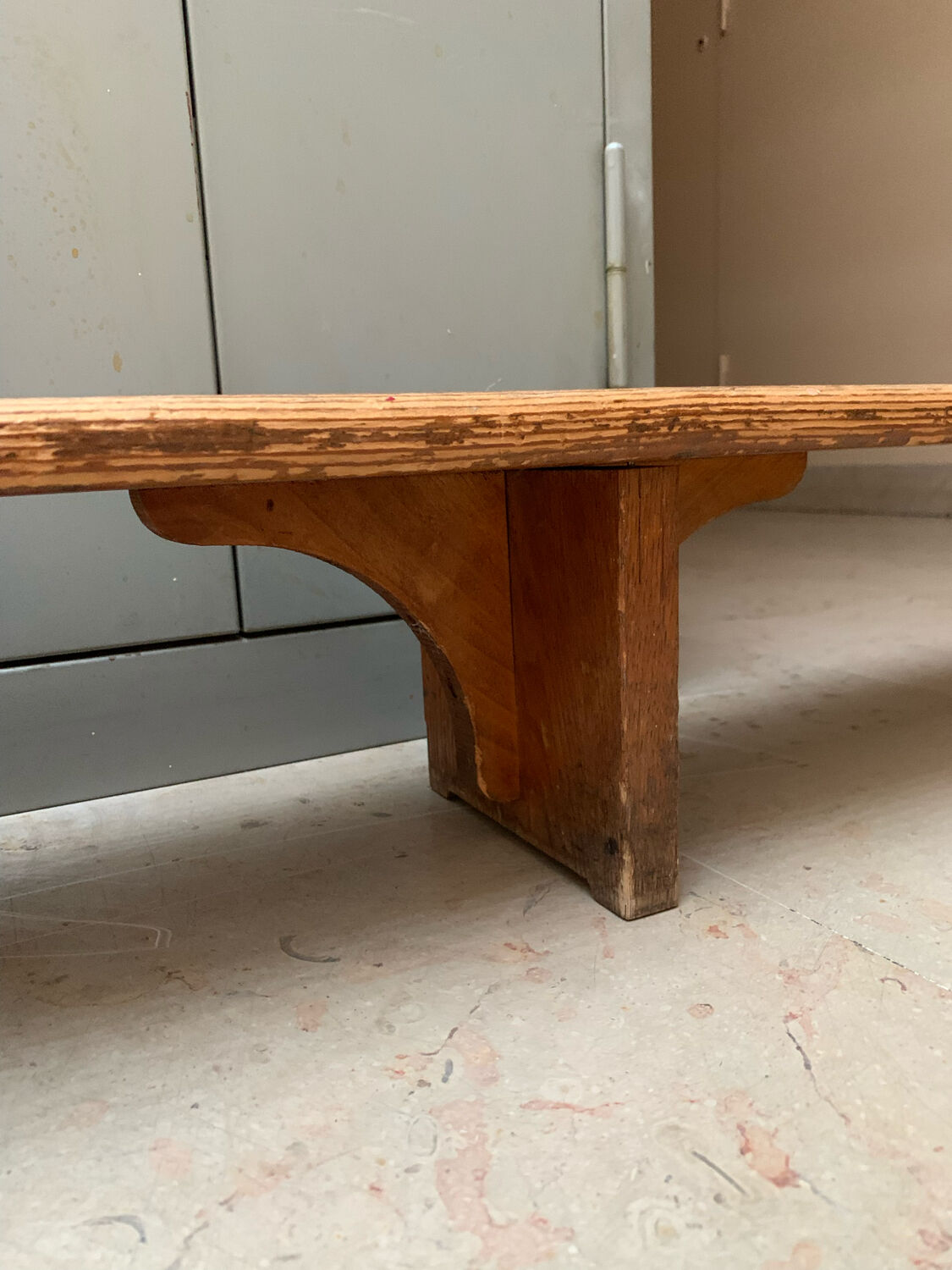Banc ancien en bois