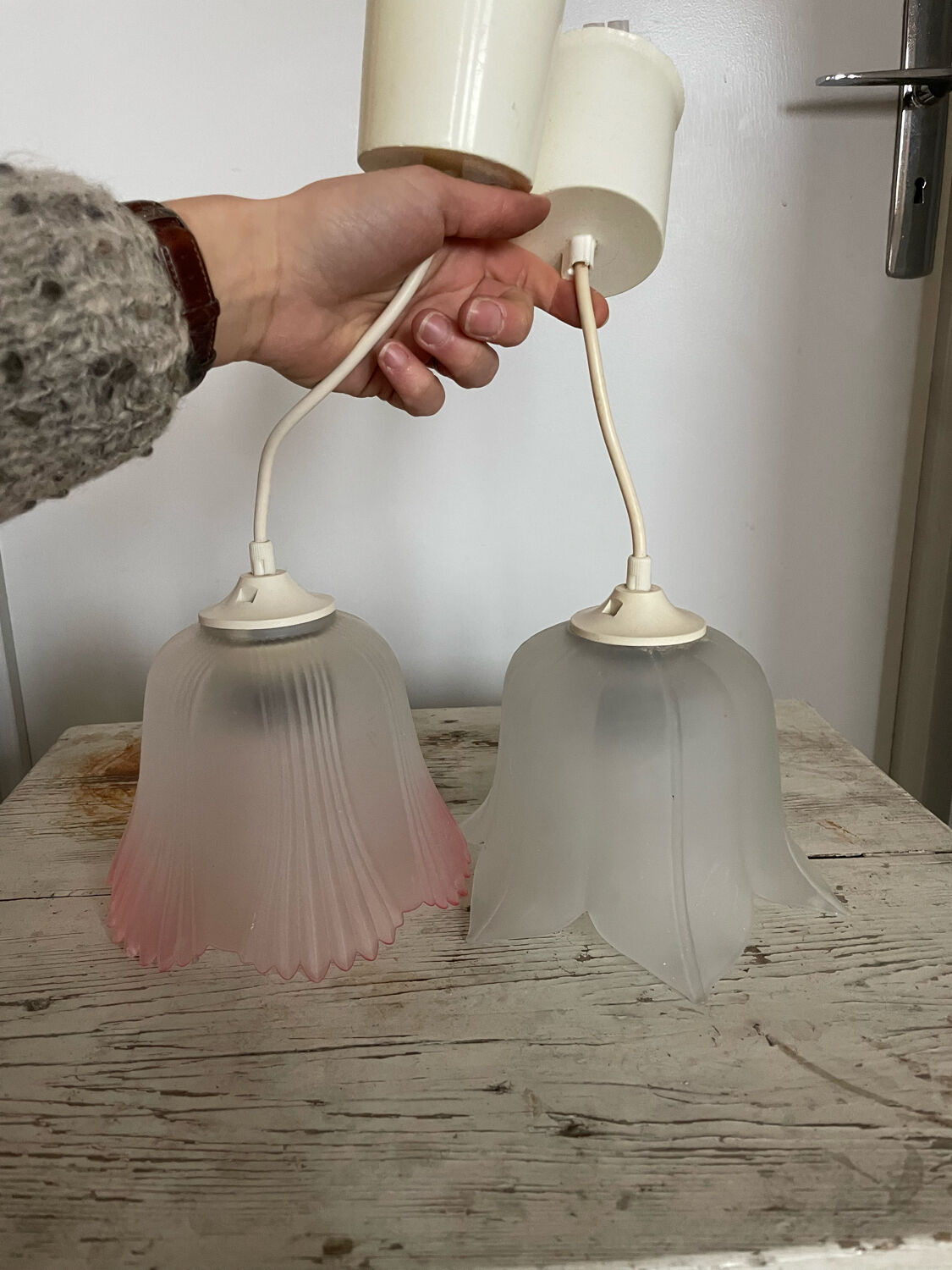 MS flower chandelier