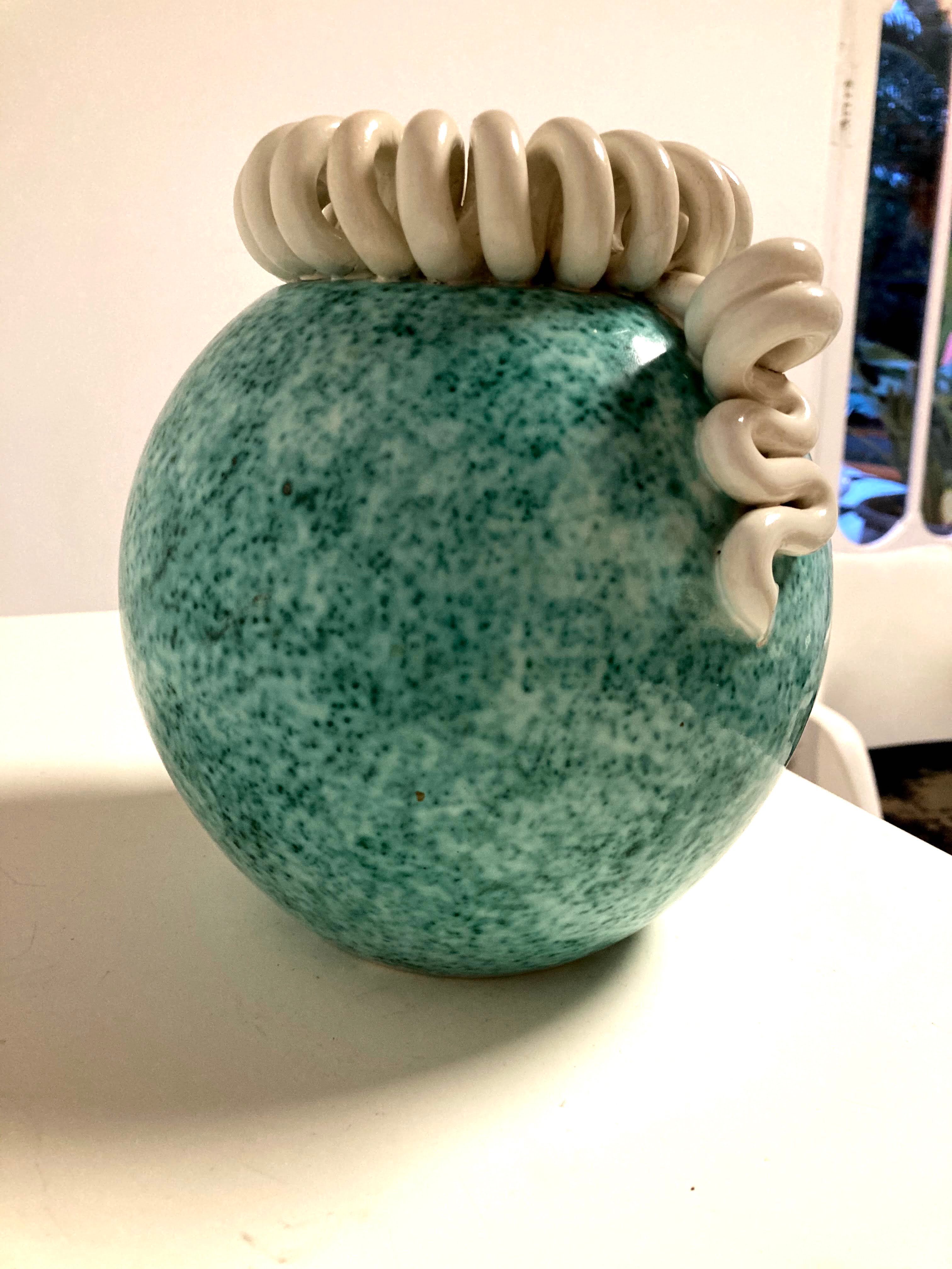 St Radegonde ceramic vase