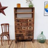 Craft cabinet with drawers
