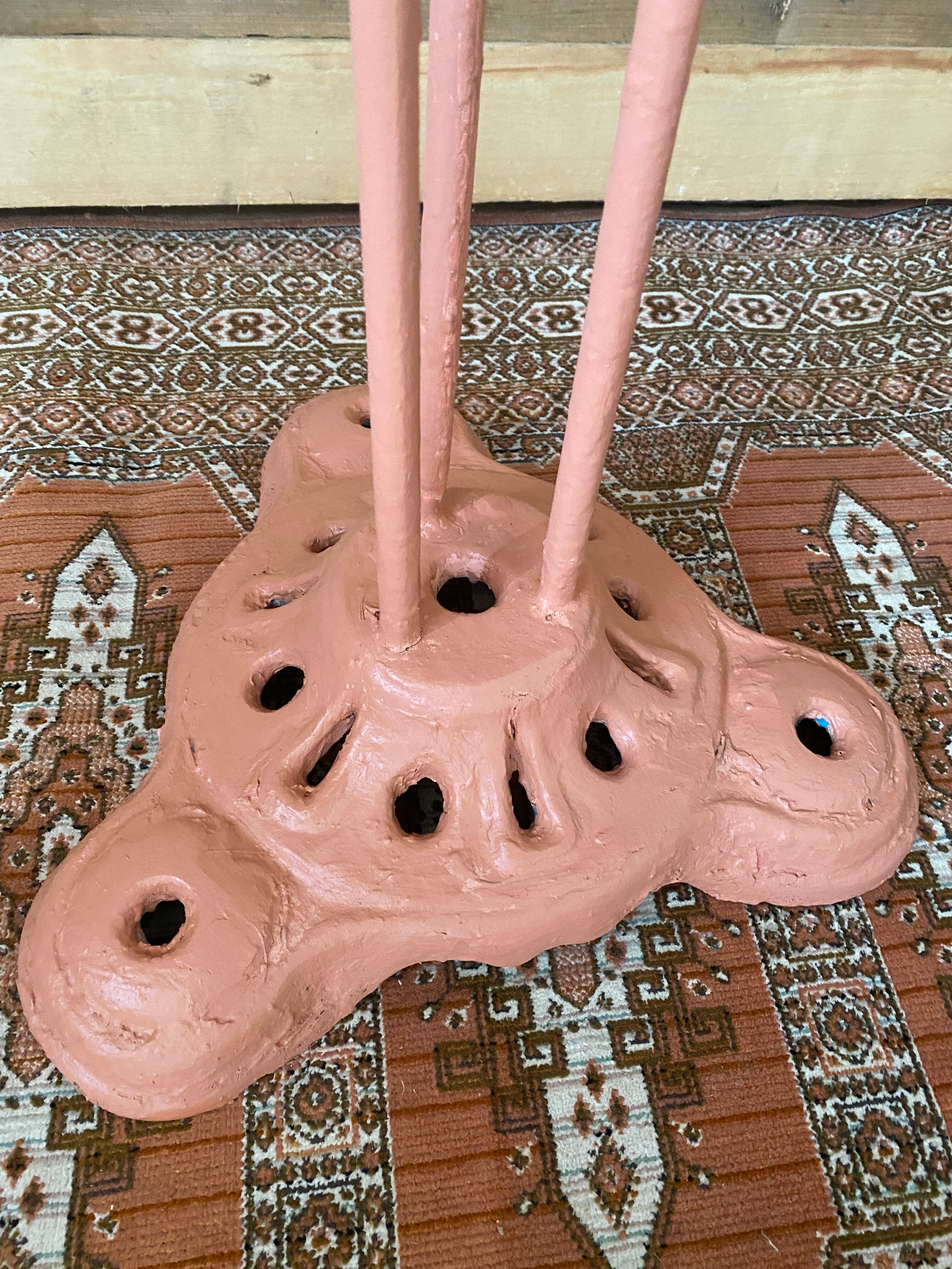 Cast iron outdoor table