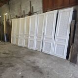 Old set of 8 cupboard doors